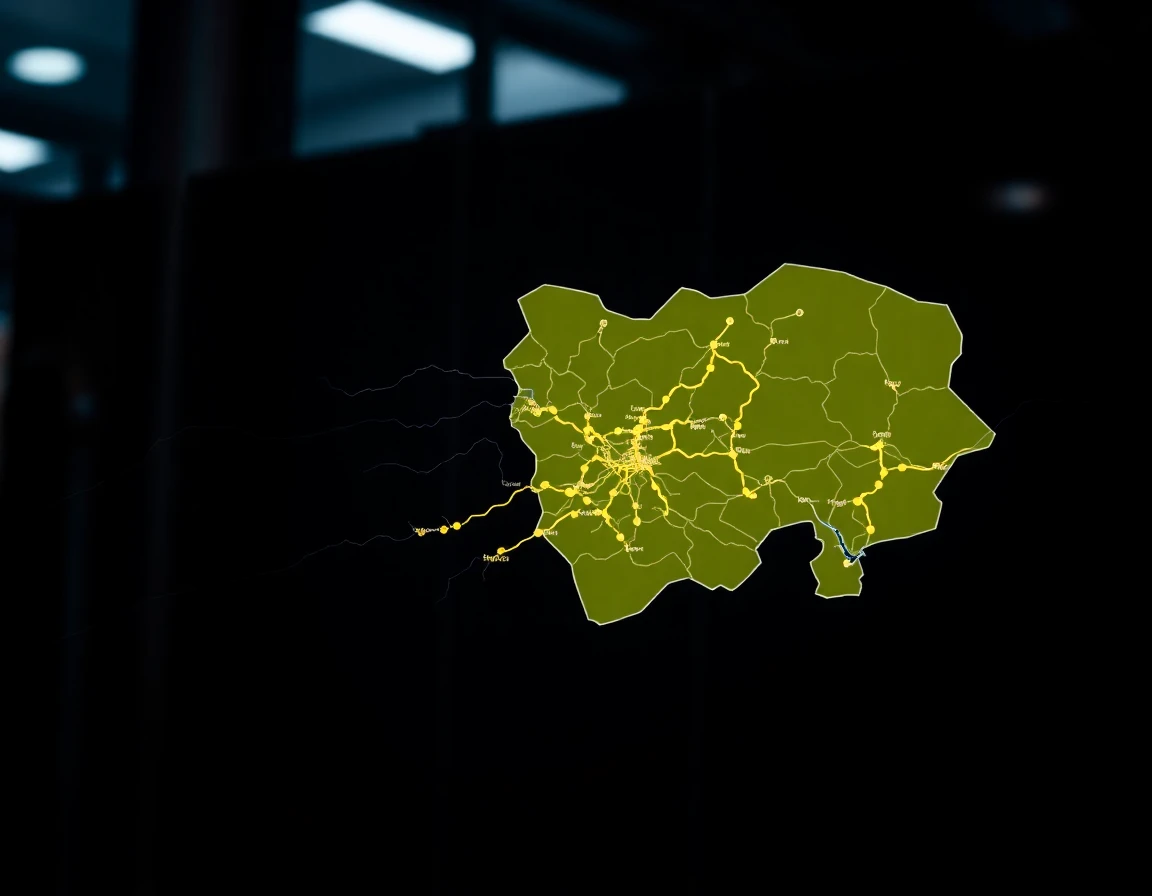 Electrical Service Areas Map