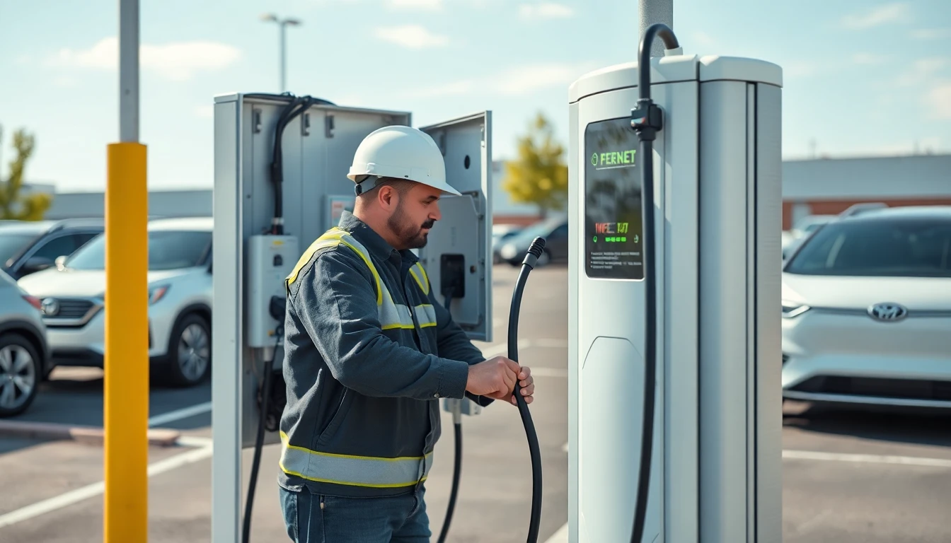 Fleet EV Charger Installation