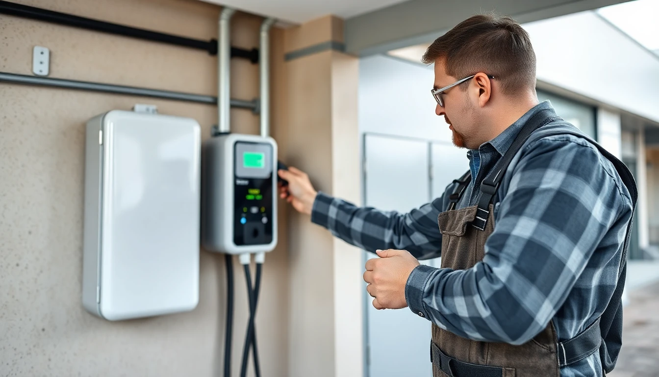 Commercial EV Charger Installation
