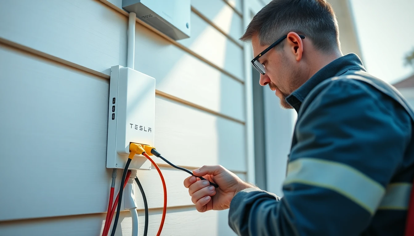 Tesla Wall Connector Installation